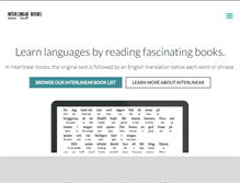 Tablet Screenshot of interlinearbooks.com